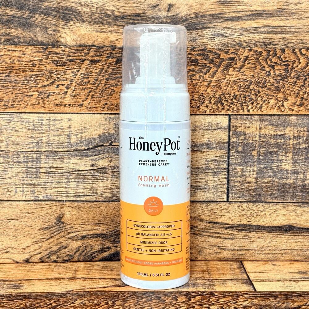 The Honey Pot Company Normal Daily Feminine Foaming Wash 5.51 fl oz / 163 ml